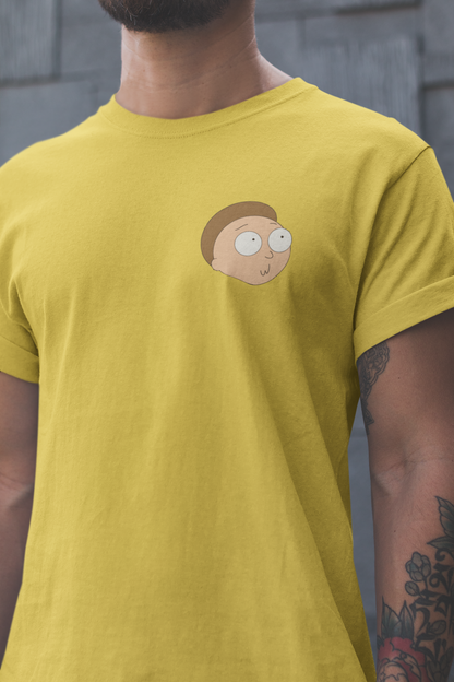 Playera Cuello Redondo Manga Corta para Hombre - Rick and Morty 04 c