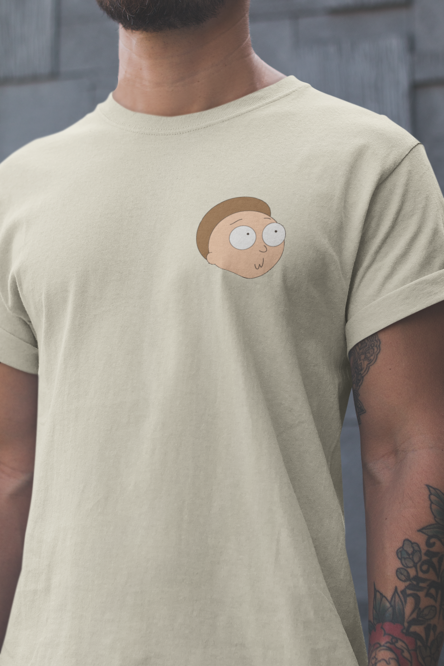 Playera Cuello Redondo Manga Corta para Hombre - Rick and Morty 04 c