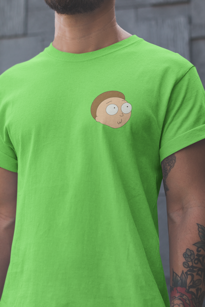 Playera Cuello Redondo Manga Corta para Hombre - Rick and Morty 04 c