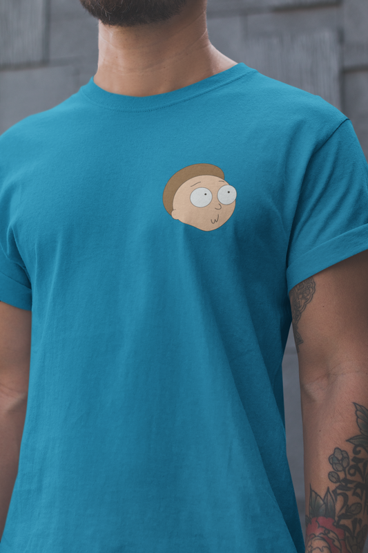 Playera Cuello Redondo Manga Corta para Hombre - Rick and Morty 04